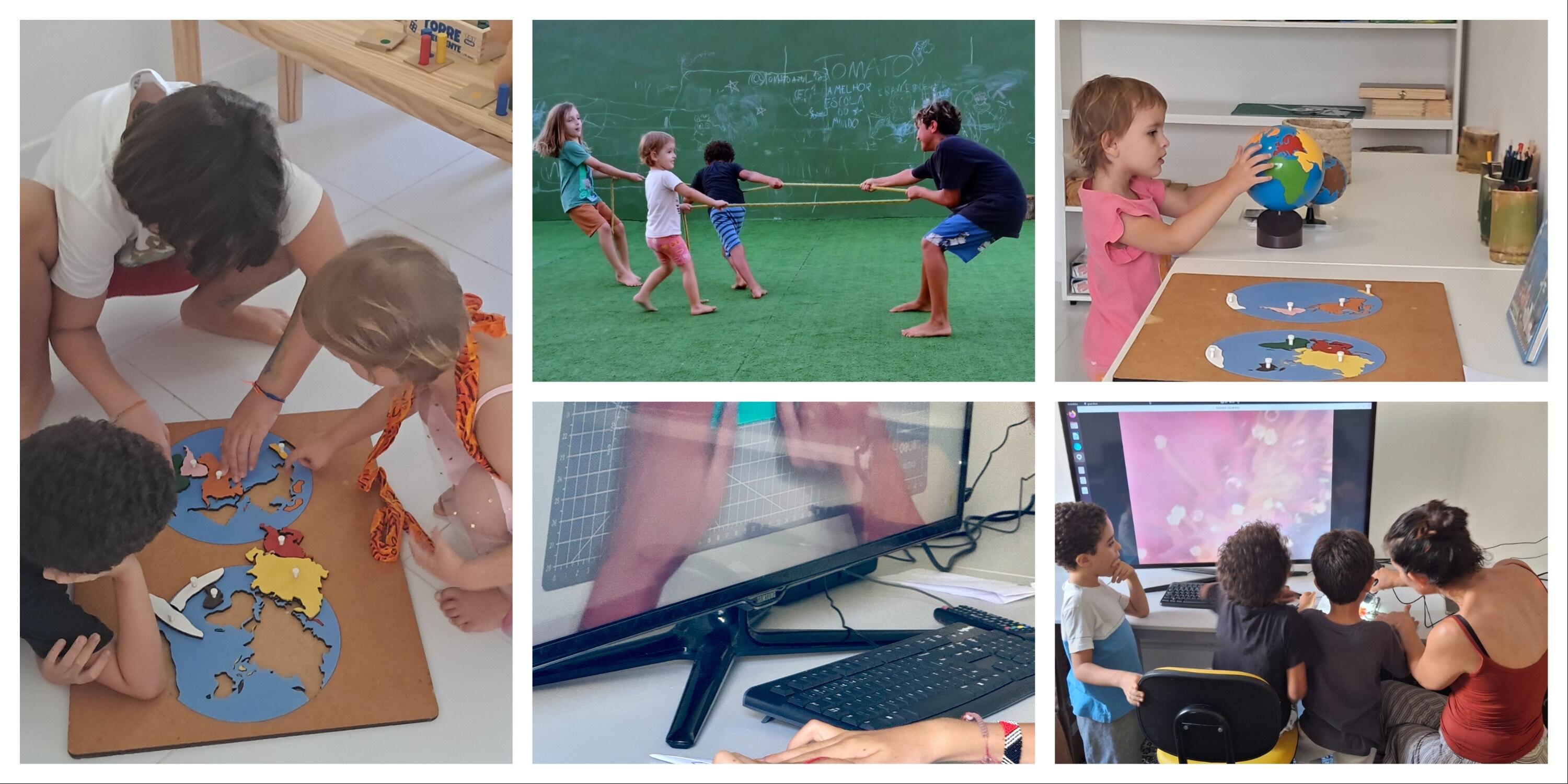 Mosaico de momentos diversos